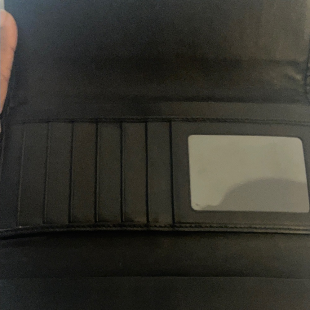 Coach Continental Embossed Wallet with Gold Button - Picture 3 of 8